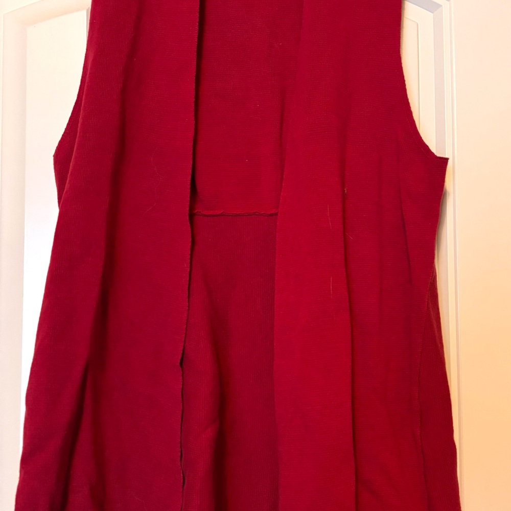 Chico's Rich Red Sleeveless Tank Top